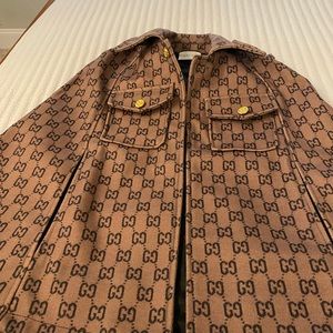 Gucci - GG Wool Cape